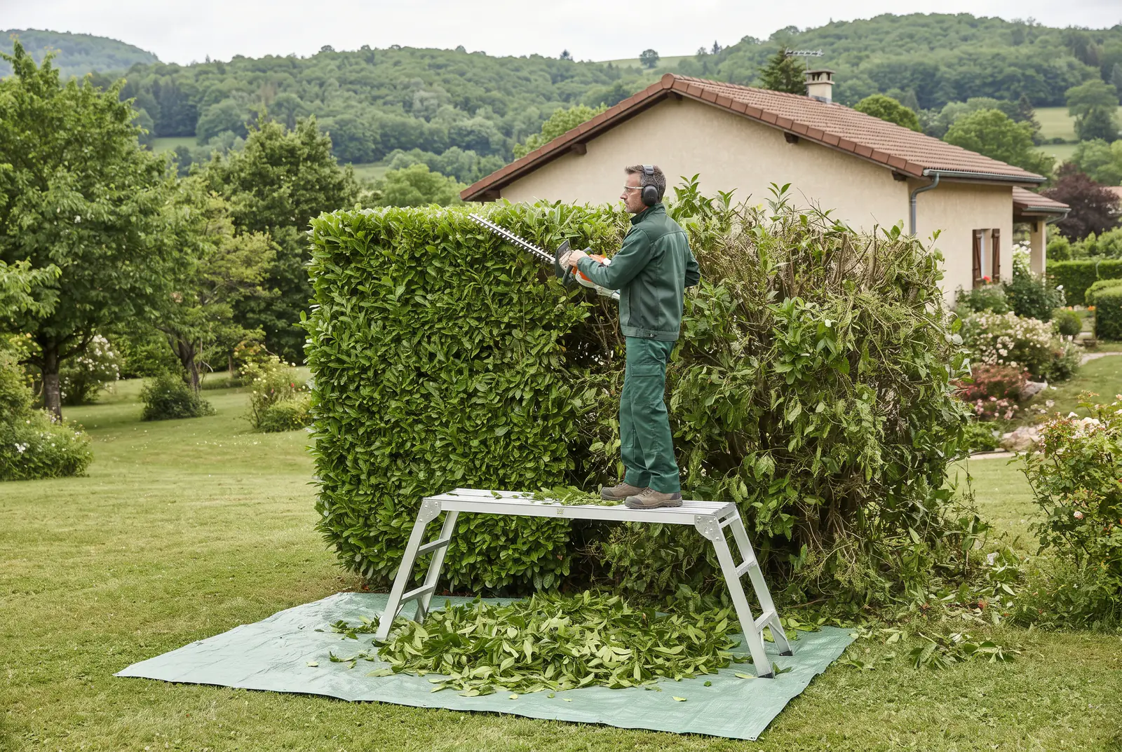Taille de haies et arbustes